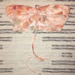 Floral bandeau XS Majorelle